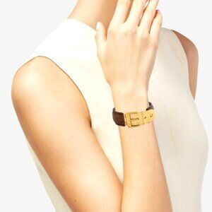 Vintage Gucci Belt Buckle Strap Bangle Bracelet